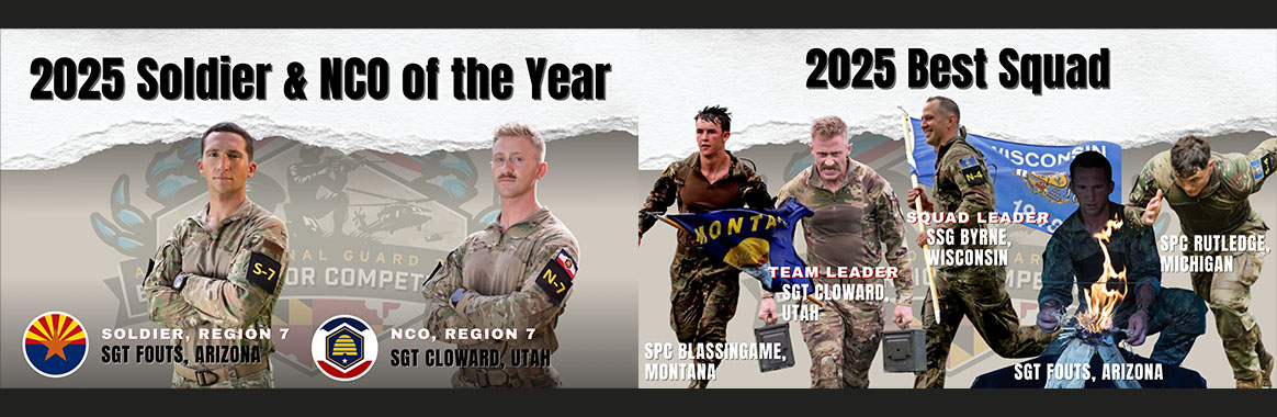 Arizona, Utah Army Guard Members Win 2025 National Best Warrior Competition